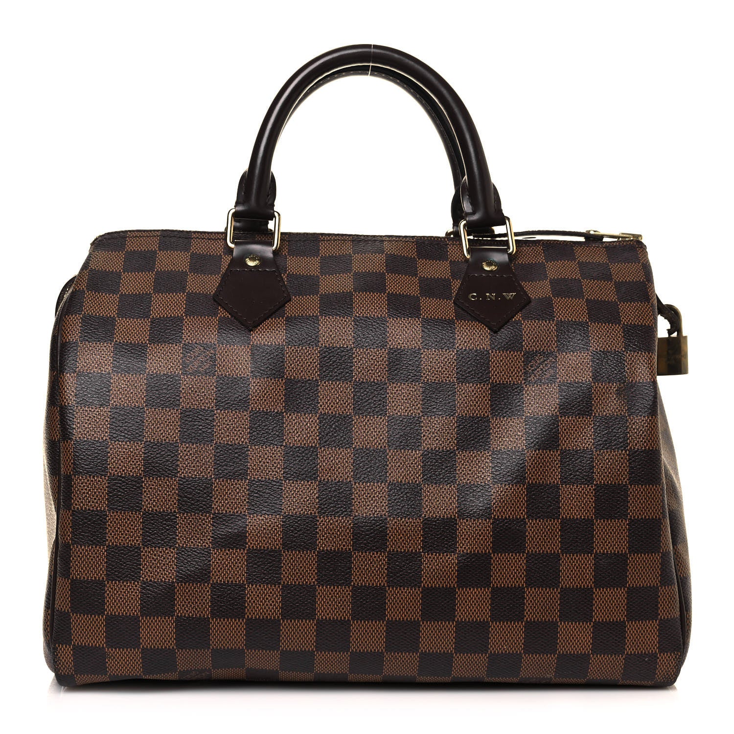 Louis Vuitton Damier Ebene Speedy 30 1 of 17