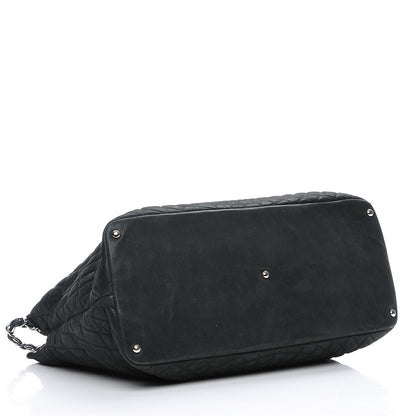 Chanel Iridescent Calfskin Large Sea Hit Tote Black 5 of 8