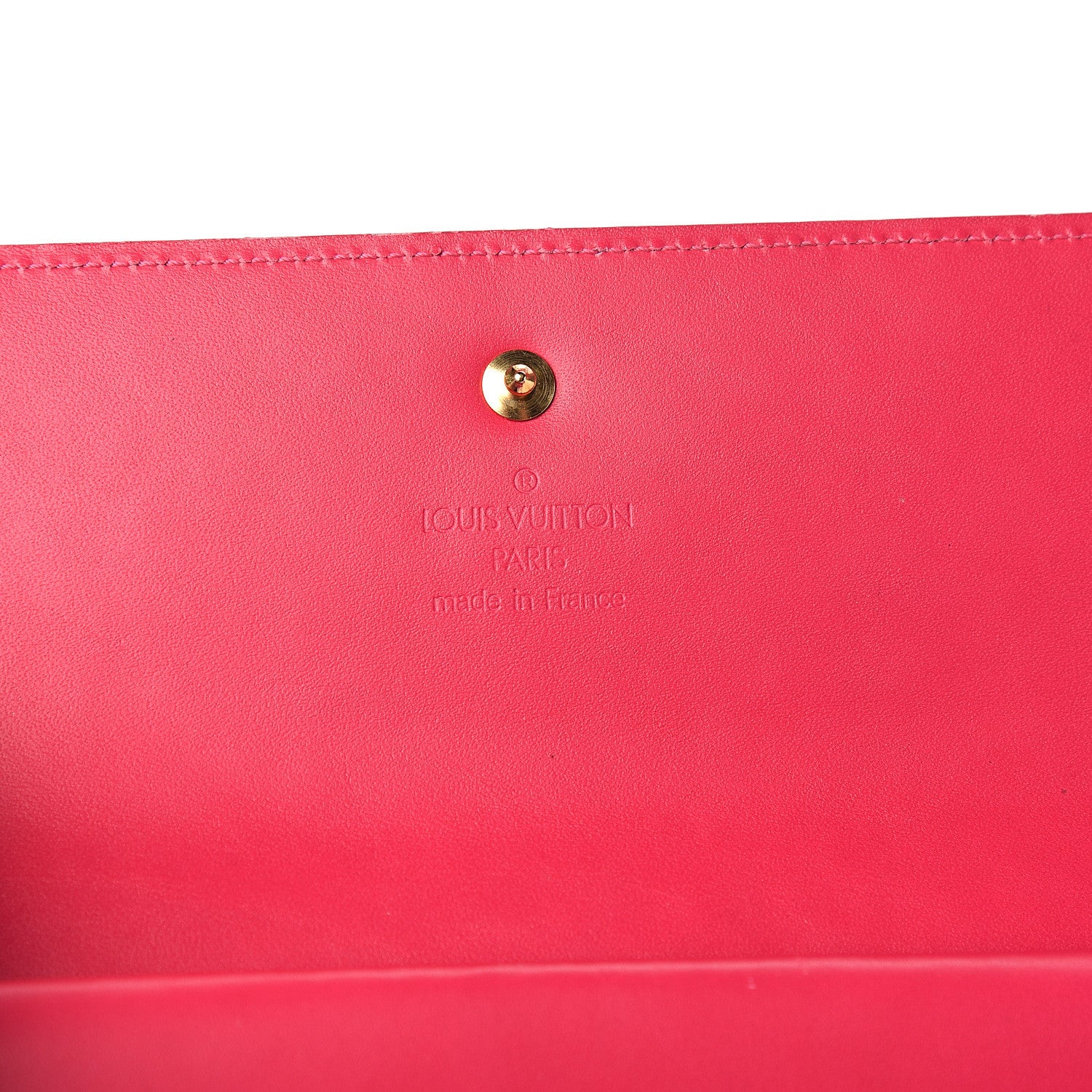 Louis Vuitton Vernis Porte Tresor International Wallet Fuchsia 6 of 6