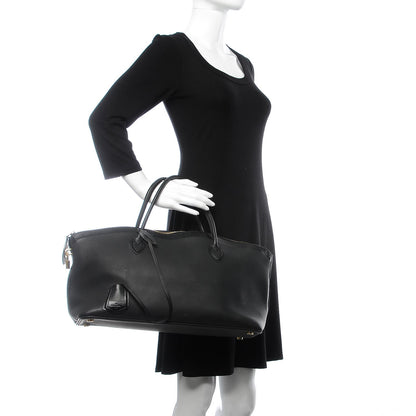 Louis Vuitton Cuir Obsession Lockit East West Black 2 of 8