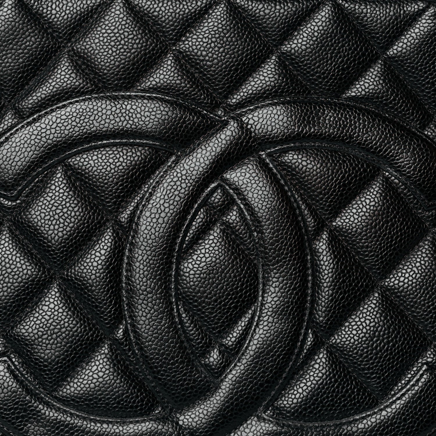Chanel Caviar Quilted Medallion Tote Black 8 of 11