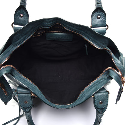 Balenciaga Agneau Giant 21 Rose Gold Hardware City Vert Menthe 6 of 10