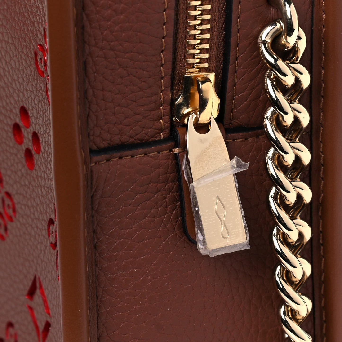 Calfskin Small Radioloubi Biscotto Loubi