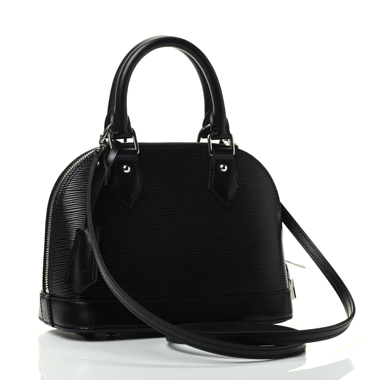 Louis Vuitton Epi Alma BB Black 2 of 4