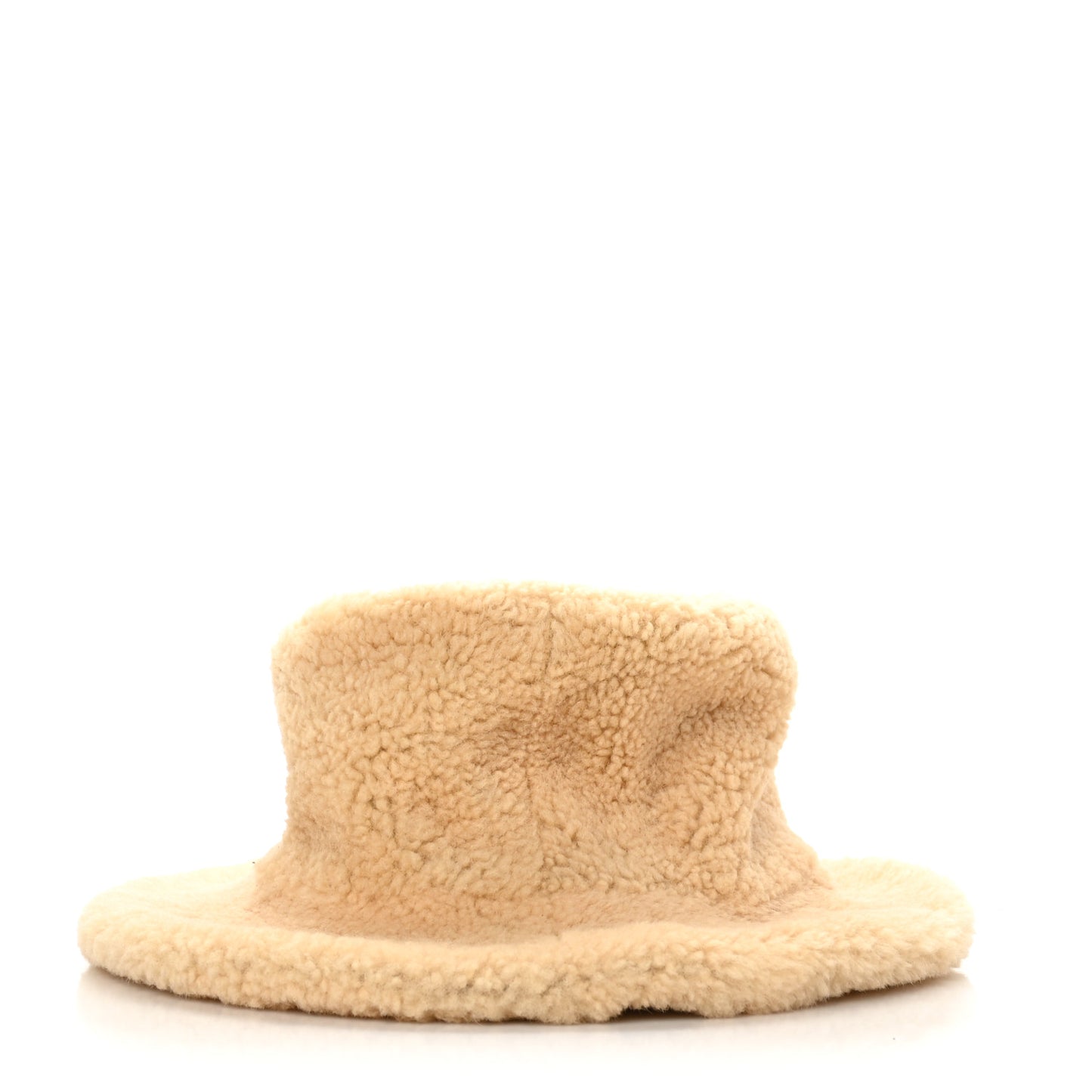 Shearling Womens Fauve Bucket Hat 55 Marron Tonka