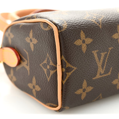 Louis Vuitton Monogram Nano Speedy Bandouliere 9 of 11