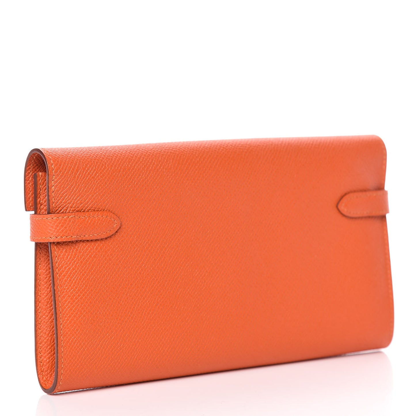 Epsom Kelly Longue Wallet Orange