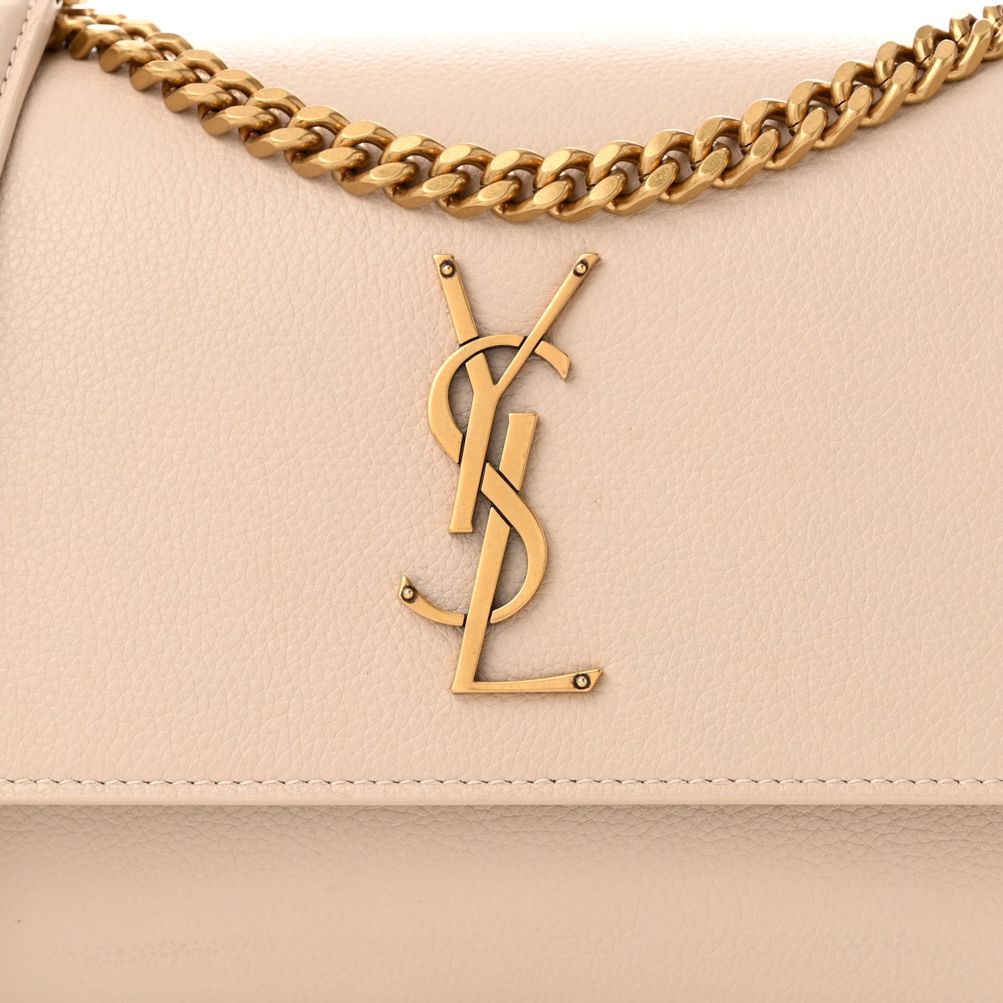 Grained Calfskin Medium Monogram Sunset Crema Soft