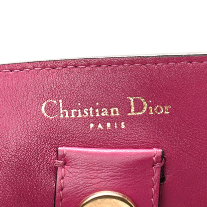 Christian Dior Bullcalf Large Diorissimo Tote Black Rose Indien 7 of 10