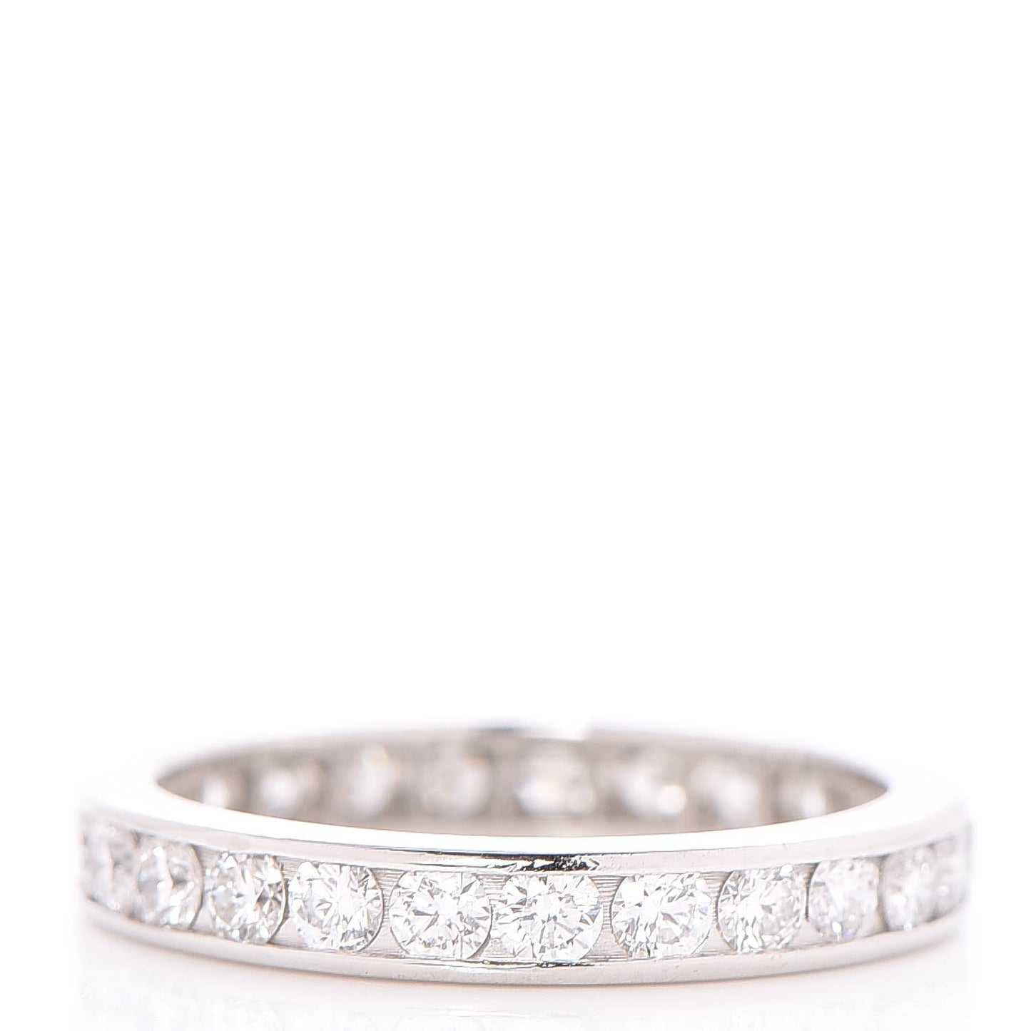 Platinum Diamond .75ct Eternity Band Ring 49.3 5