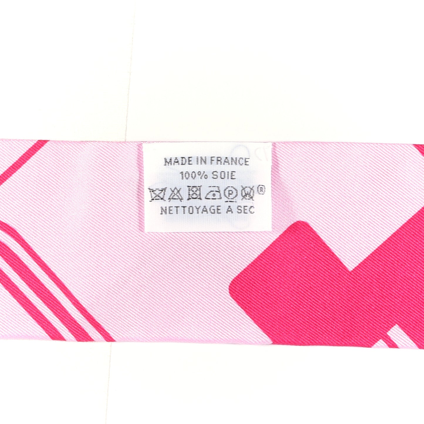 Silk Les Coupes Tattoo Twilly Rose Vif Rose Pale