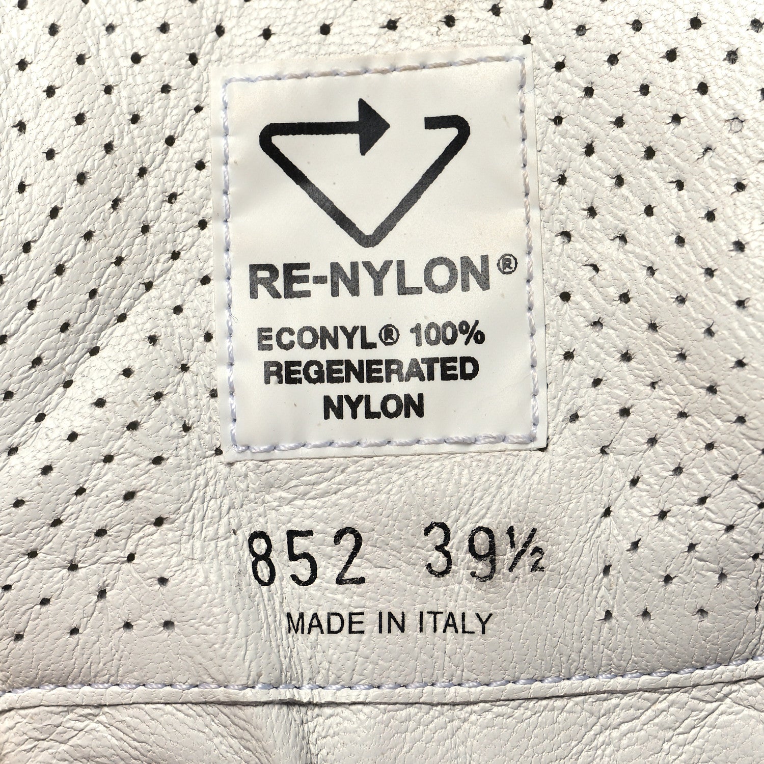 Prada Re-Nylon Piuma Metal Triangle Logo Quilted 45mm Sneakers 39.5 Fiordaliso 6 of 10