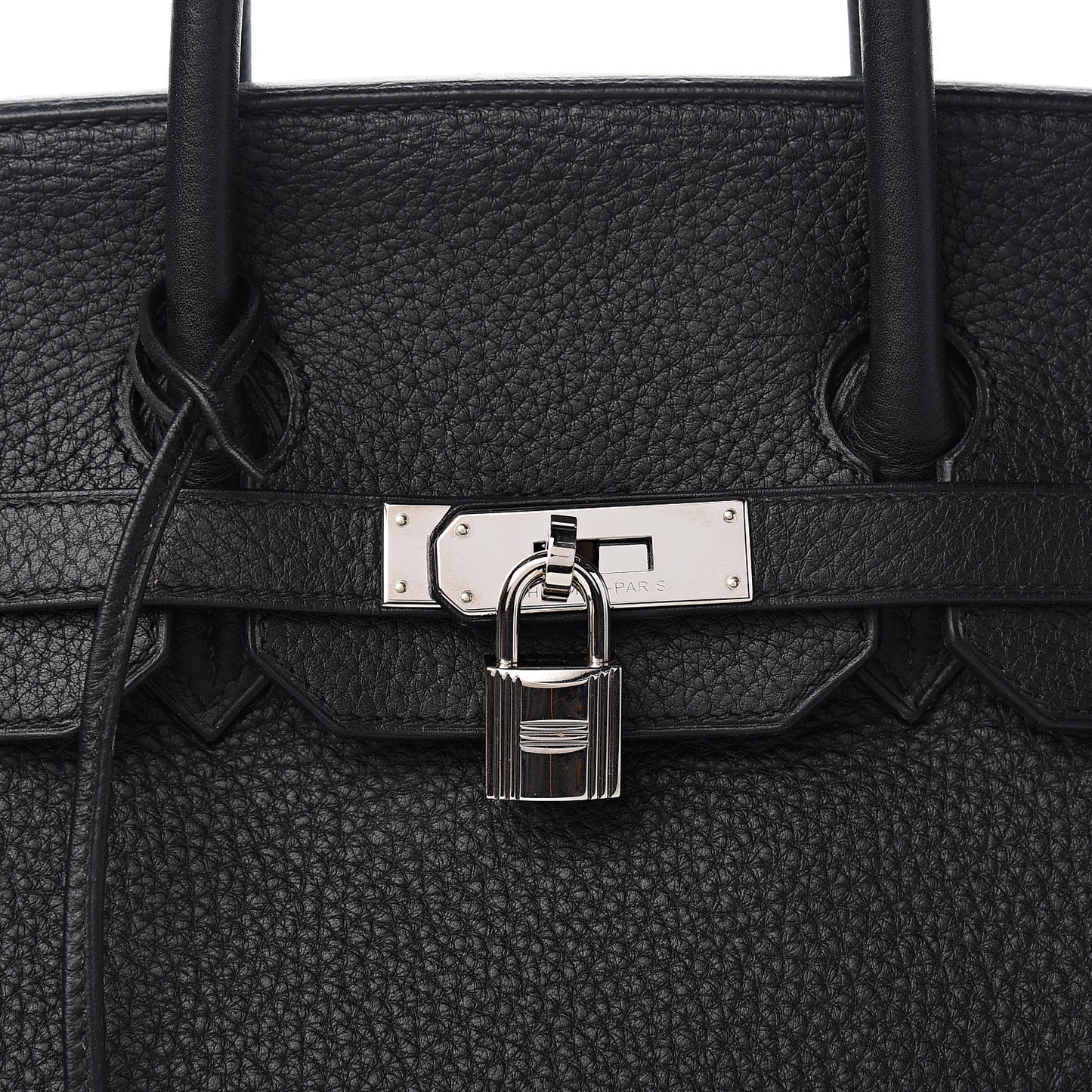 Taurillon Clemence Birkin 35 Black