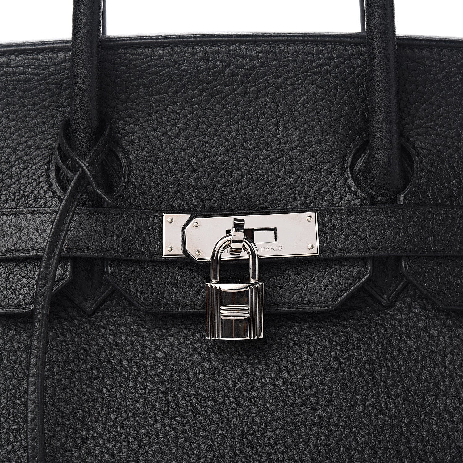 Hermes Taurillon Clemence Birkin 35 Black 29 of 32