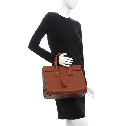 Saint Laurent Calfskin Small Sac de Jour Cotto 2 of 13