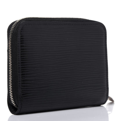 Louis Vuitton Epi Zippy Coin Purse Black 3 of 10