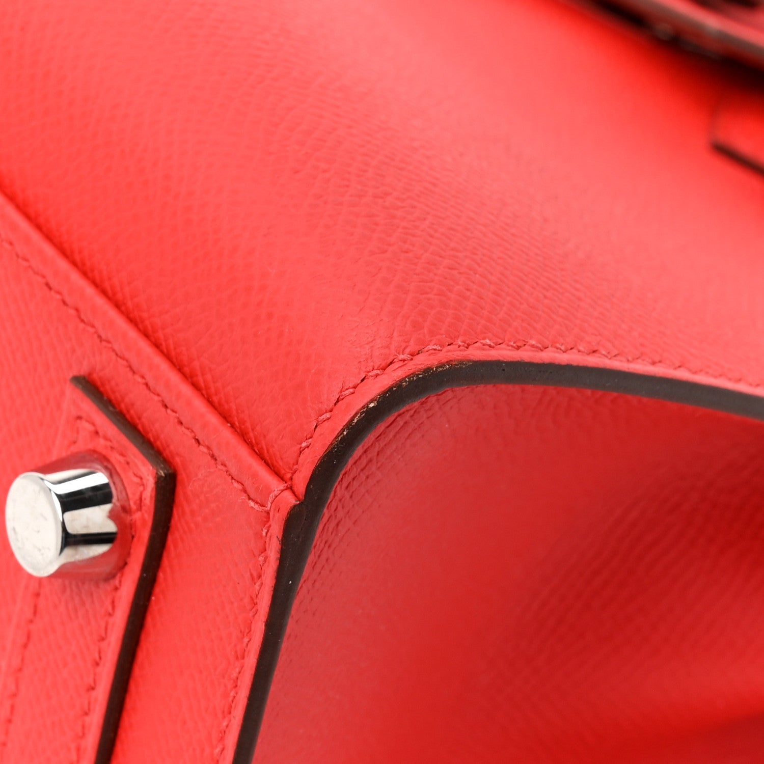 Hermes Epsom Birkin Sellier 25 Rouge De Coeur 11 of 16
