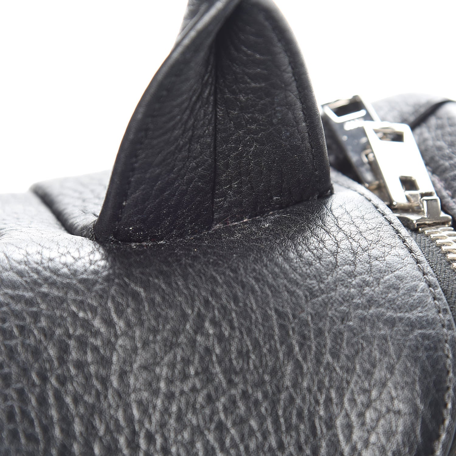 Alexander Wang Pebbled Lambskin Mini Rockie Black Rhodium Hardware 14 of 20