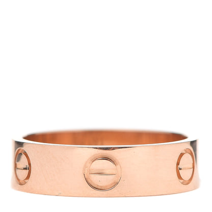Cartier 18K Pink Gold 5.5mm LOVE Ring 57 8 3 of 5