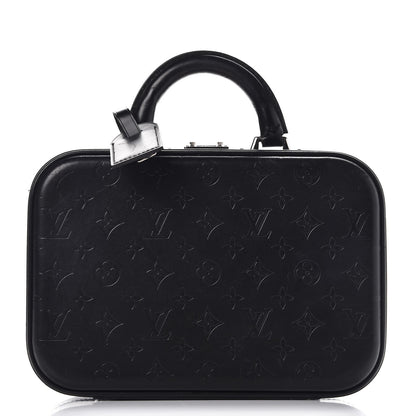 Louis Vuitton Monogram Glace Valisette PM Black 1 of 13