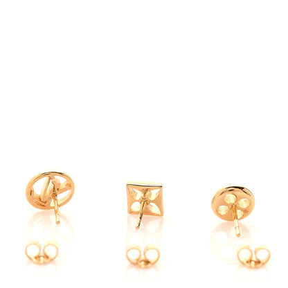 Louis Vuitton Metal Crazy In Lock Earrings Set Gold 3 of 4