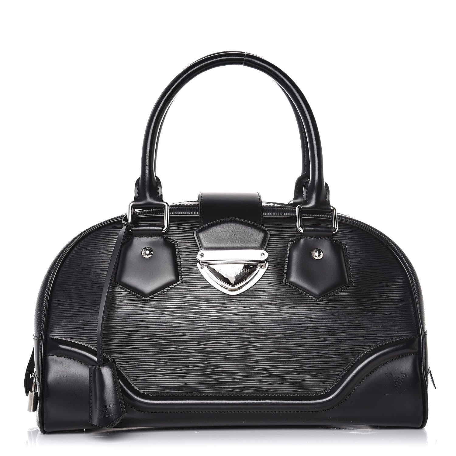 Louis Vuitton Epi Bowling Montaigne GM Black 1 of 12
