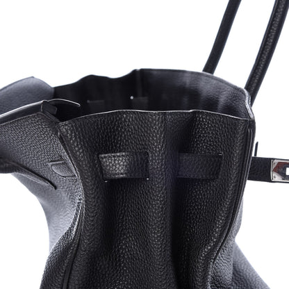 Hermes Taurillon Clemence Birkin 35 Black 23 of 39