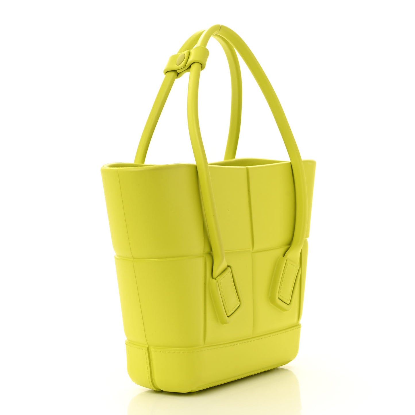Rubber Maxi Intrecciato Mini Arco Kiwi Green