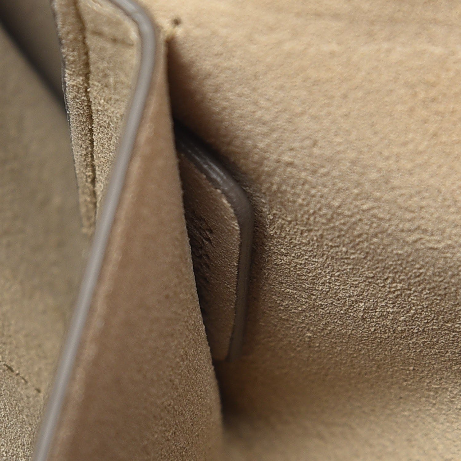 Chloe Suede Calfskin Small Faye Shoulder Bag Black 7 of 7