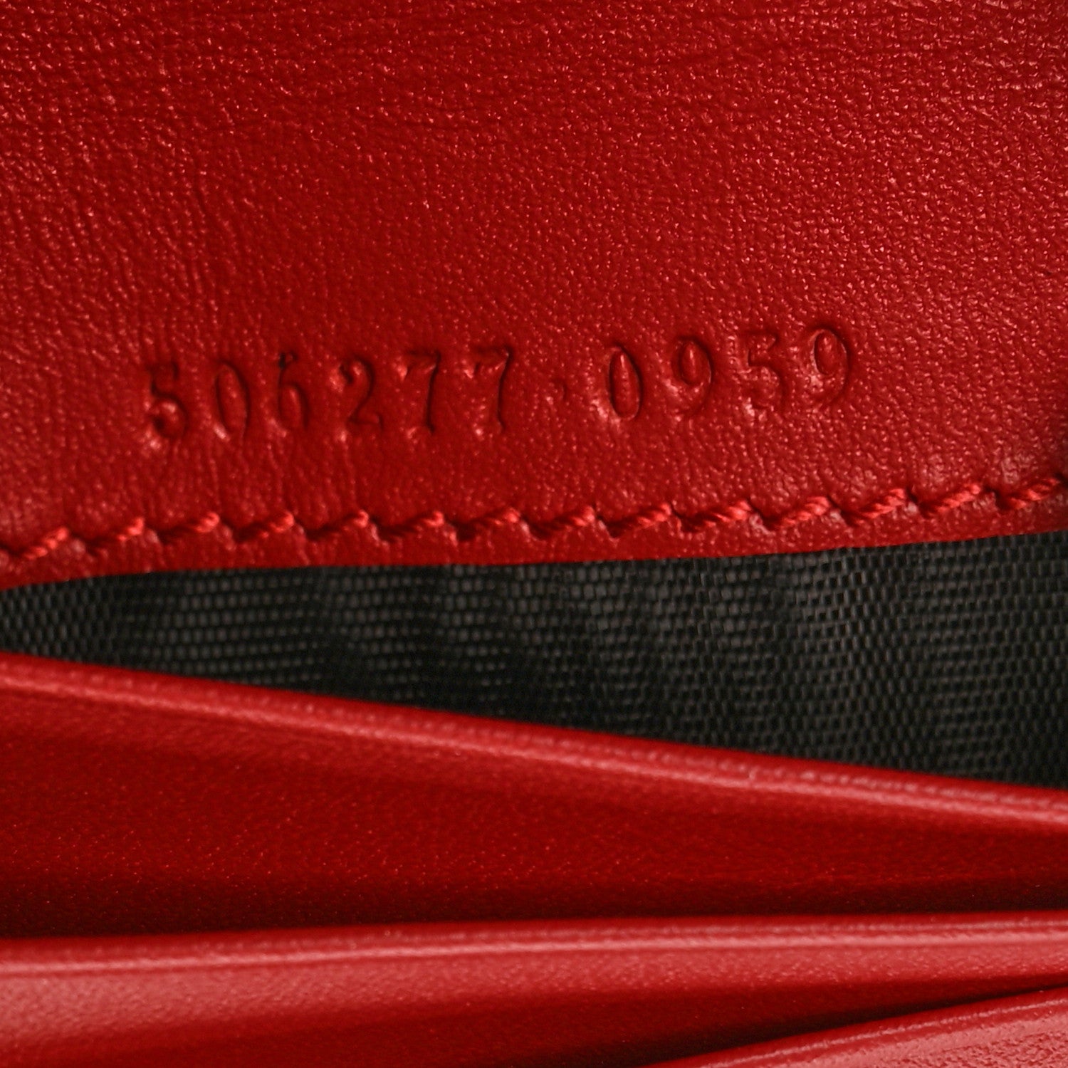 Gucci GG Supreme Monogram Bosco Patch Card Case Wallet Beige Malva Hibiscus Red 7 of 7