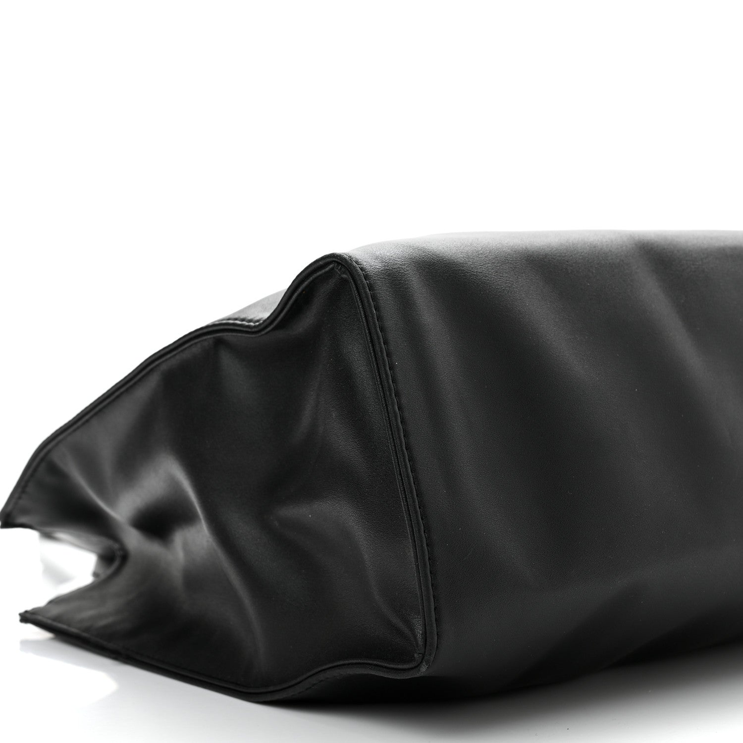Telfar Vegan Leather Medium Shopping Bag Black 10 of 12
