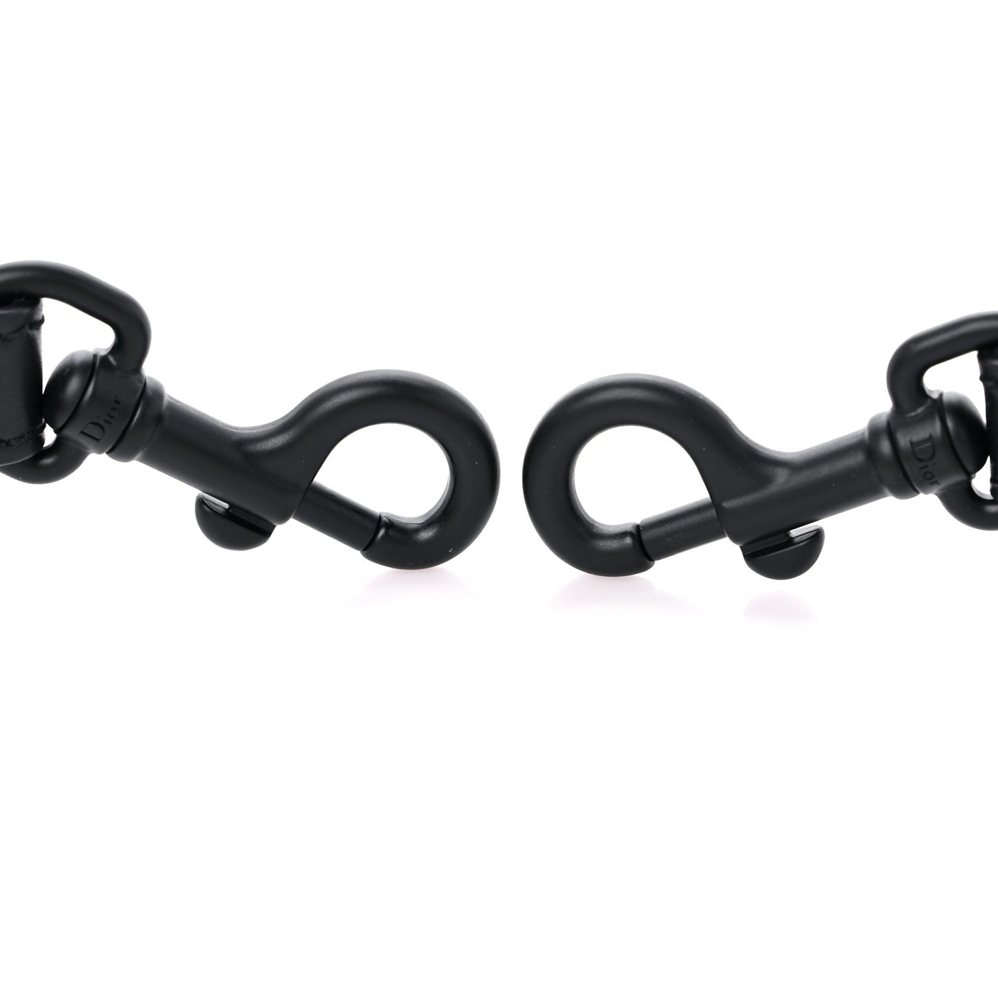 Canvas Embroidered Shoulder Strap Black Ultramatte