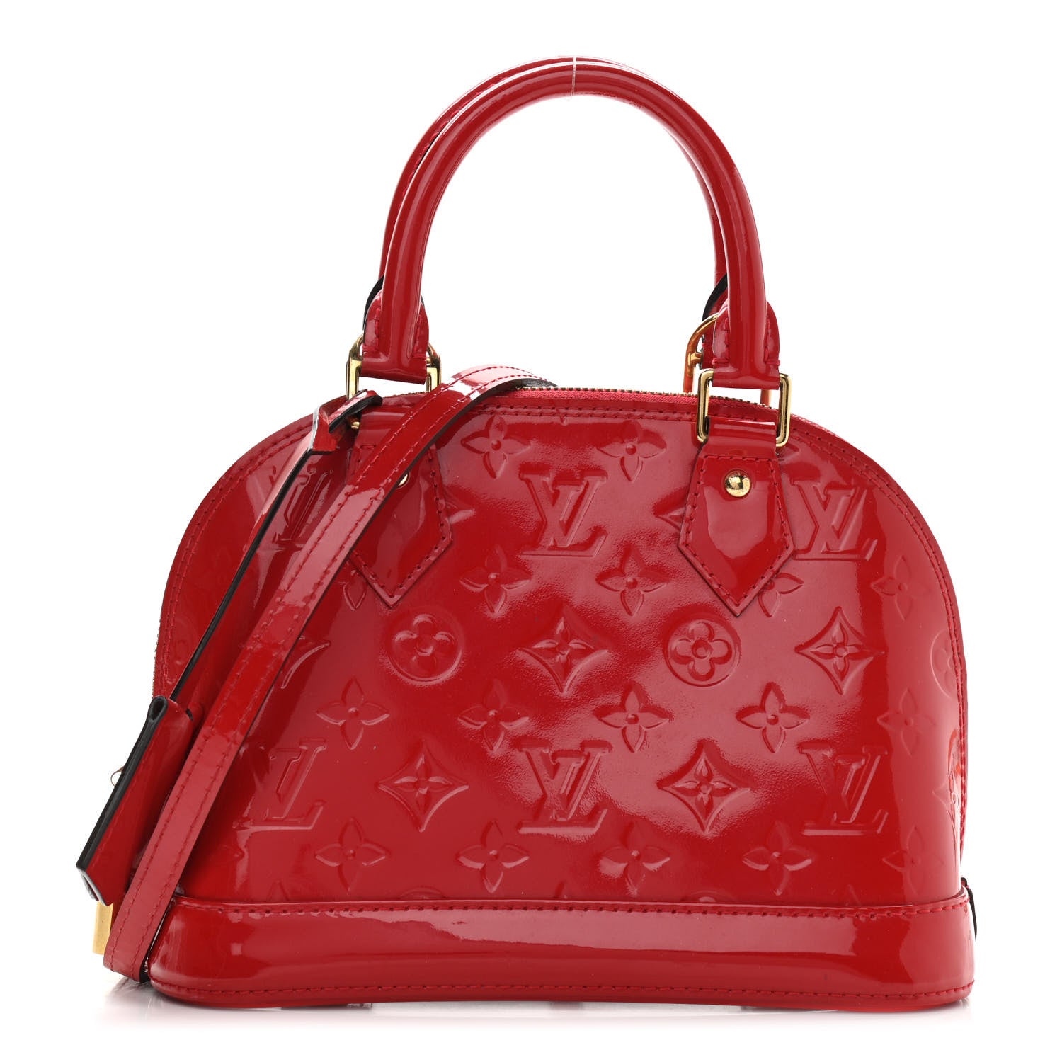 Louis Vuitton Vernis Alma BB Cherry 1 of 13