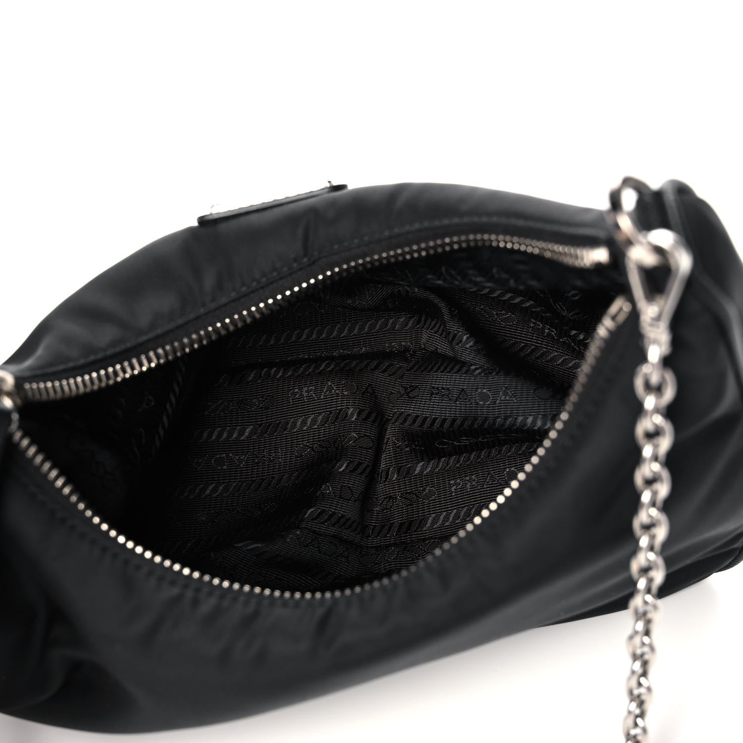 Prada Nylon Re-Edition 2005 Shoulder Bag Black 5 of 14