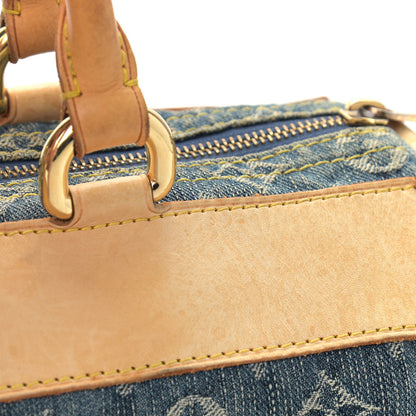 Louis Vuitton Monogram Denim Neo Speedy Blue 14 of 14