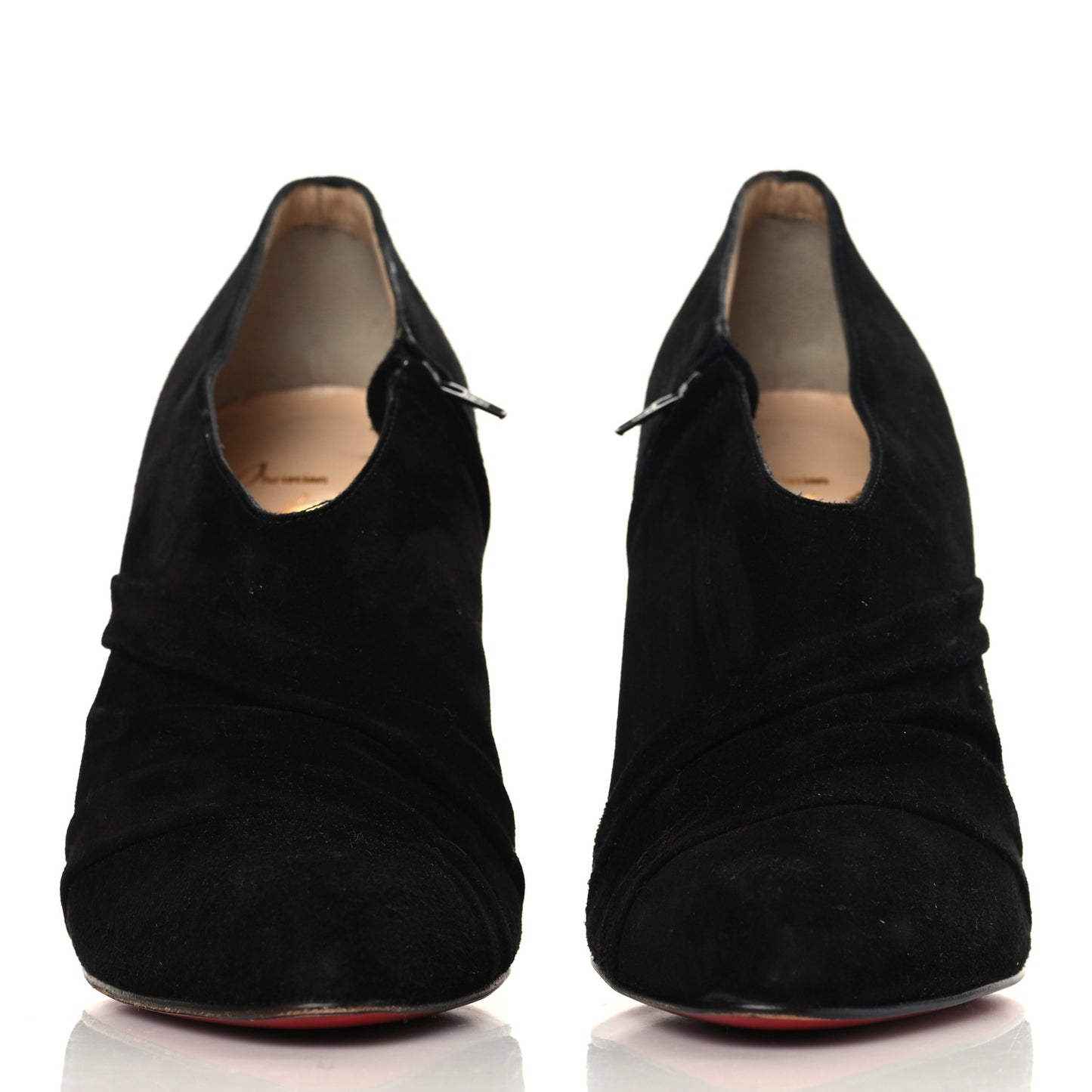 Veau Velours Metallika 100 Ankle Boots 37.5 Black