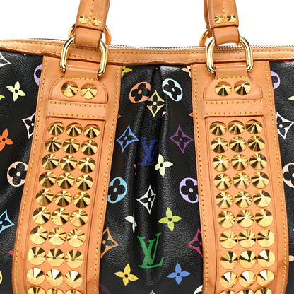 Louis Vuitton Monogram Multicolor Courtney MM Black 7 of 12