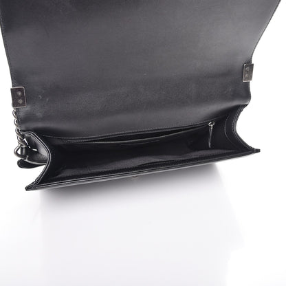 Chanel Lambskin Quilted New Medium Boy Flap Black 5 of 10