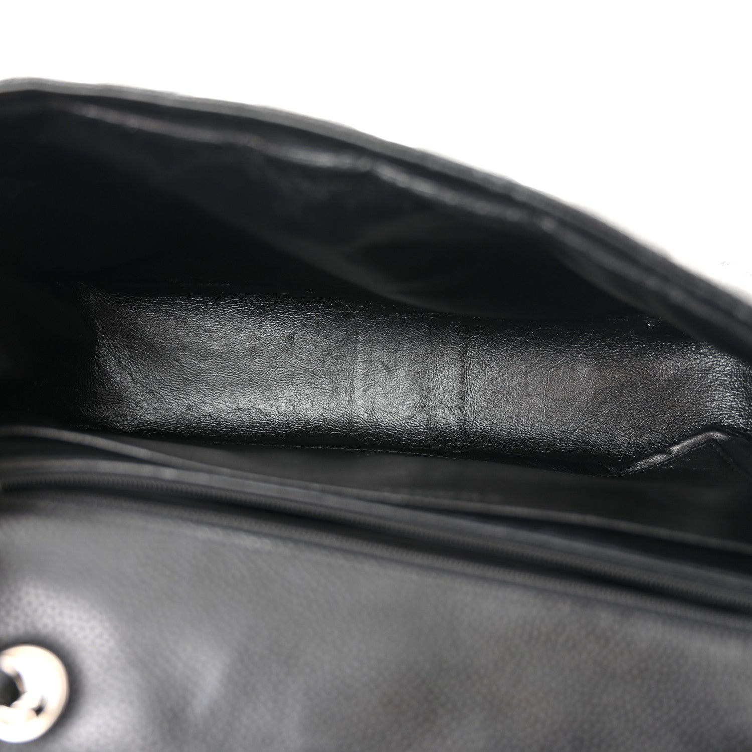 Chanel Caviar Quilted Jumbo Single Flap Black 5 of 11