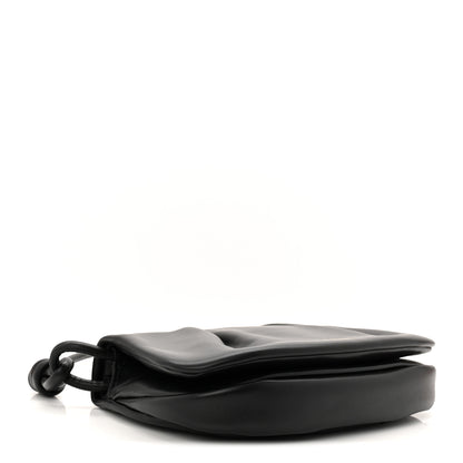 Loewe Shiny Nappa Calfskin Paseo Satchel Black 4 of 10