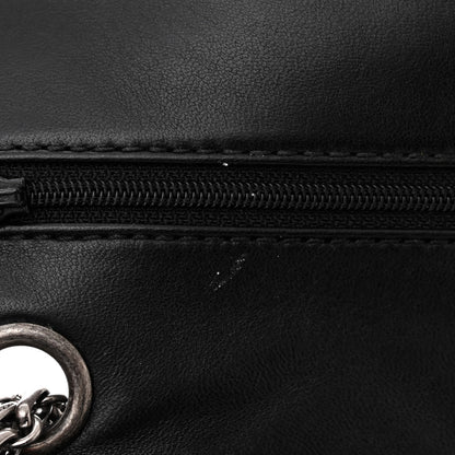 Chanel Distressed Patent Quilted 2.55 Reissue 227 Flap Black 11 of 12