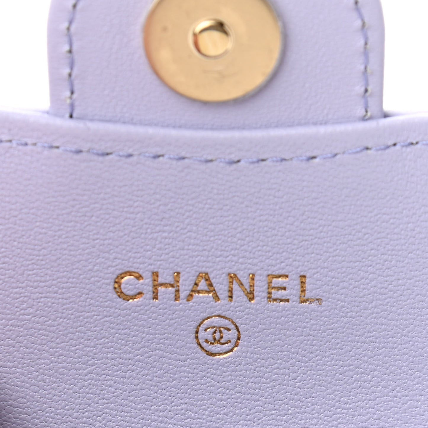 Lambskin Quilted Flap Bow Chain Waist Bag Purple