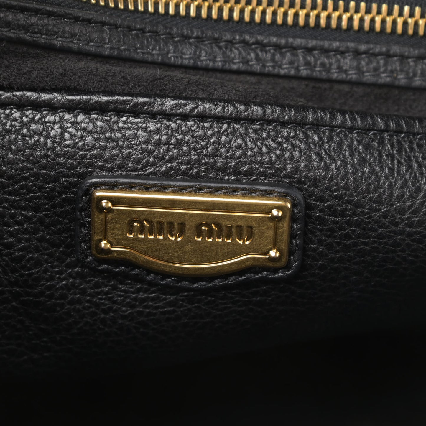 Goatskin Madras Bauletto Black