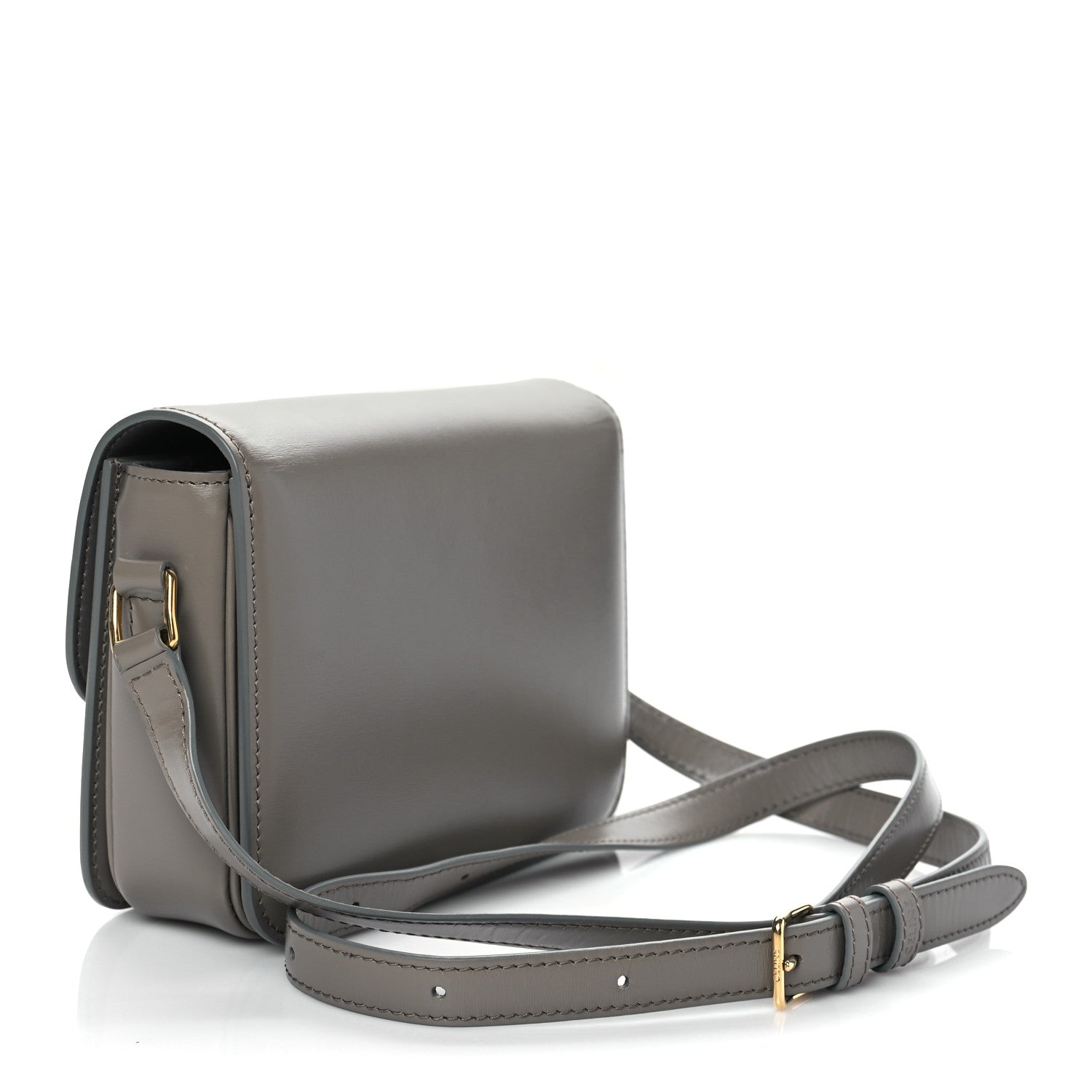 Celine Shiny Calfskin Teen Triomphe Pebble 2 of 8