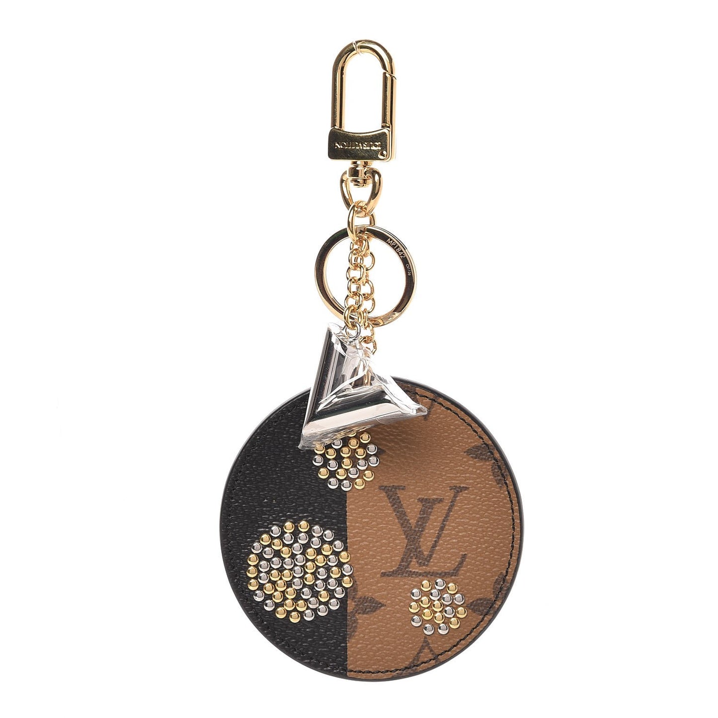 Reverse Monogram Night Lights Bag Charm Key Ring