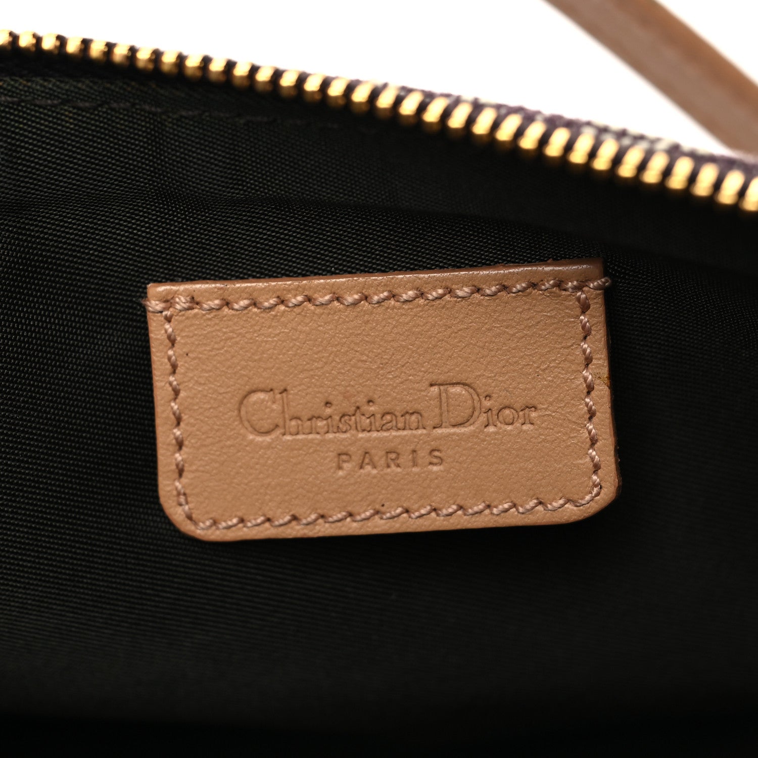 Christian Dior Monogram Mini Saddle Pochette Brown 6 of 9