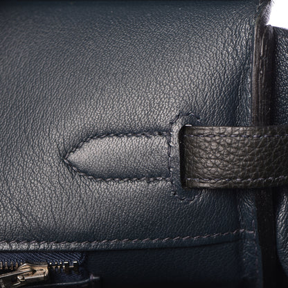 Hermes Togo Birkin 35 Bleu Ocean 12 of 39