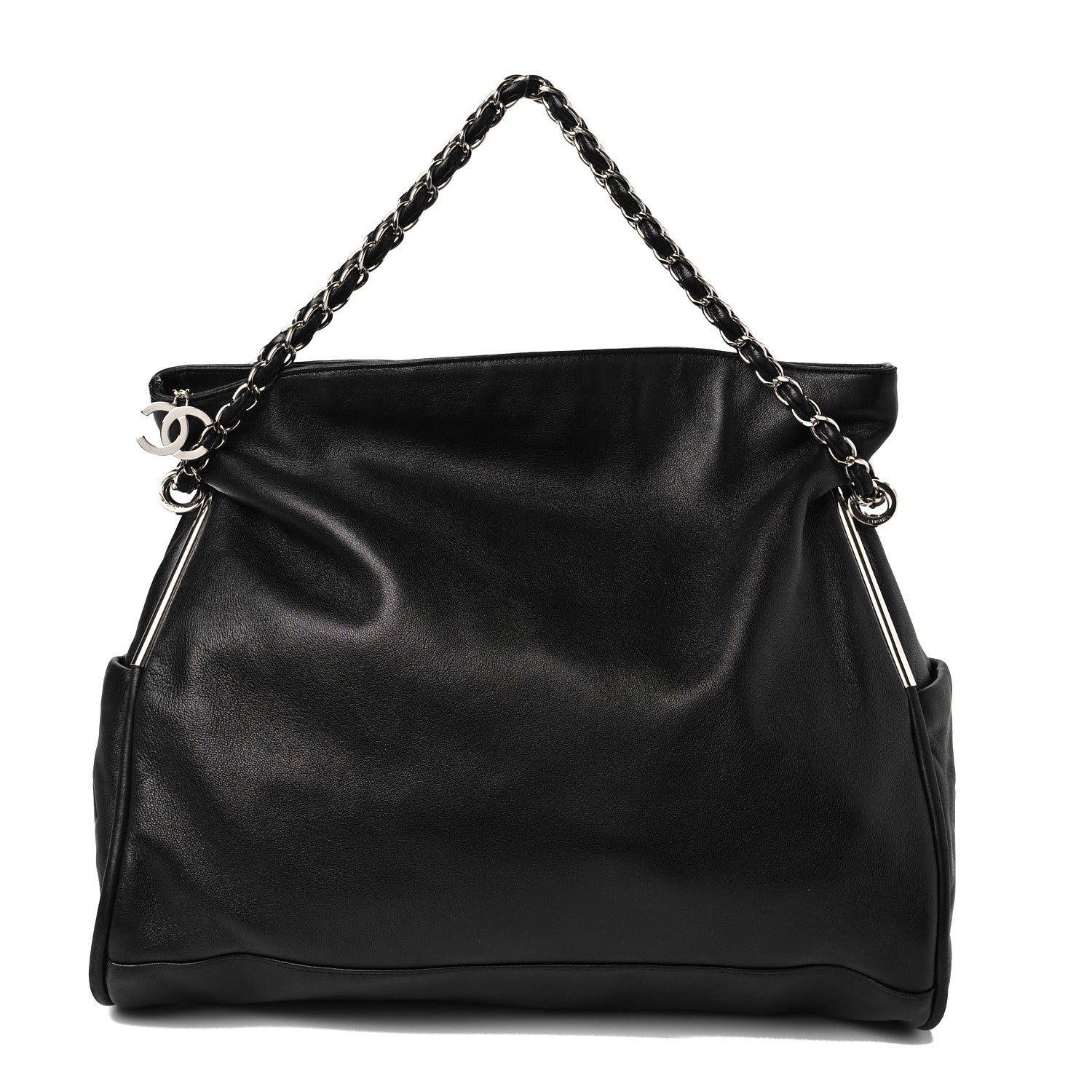 Chanel Lambskin Large Ultimate Soft Tote Black 1 of 8