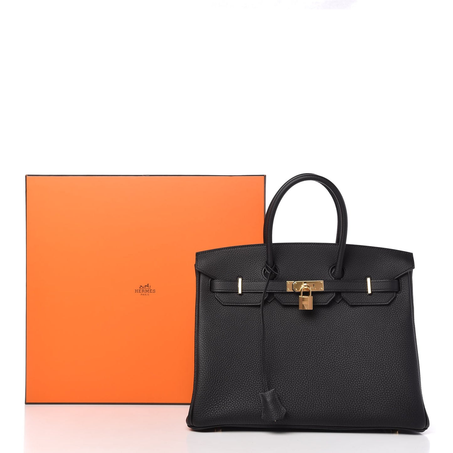 Togo Birkin 35 Black