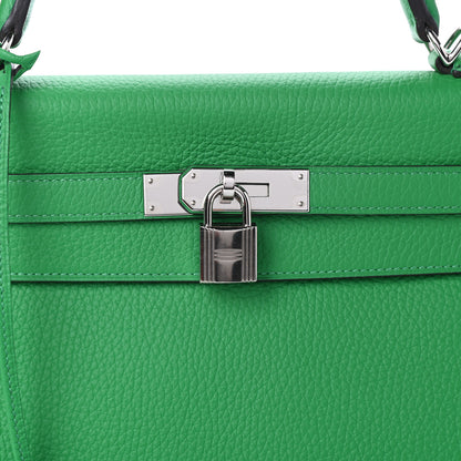 Hermes Togo Kelly Retourne 32 Bambou 8 of 10